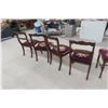 Image 7 : Four Antique Dining Room Chairs and More