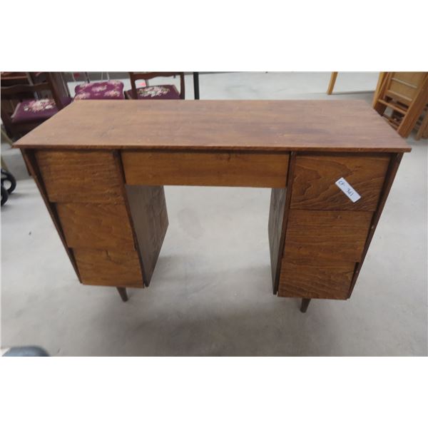 Seven-Drawer Desk, 30" x 42" x 16"