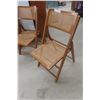Image 2 : Four Folding Chairs (1 Needs Repair)