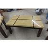 Image 2 : Five-Piece Table Set: Coffee Table (20" x 28" x 46") and Two End Tables (25" x 28" x 23")