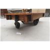 Image 3 : Cleaned Antique Workhorse Cart, Used as Coffee Table, 14" x 48" x 27"