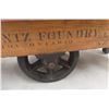 Image 4 : Cleaned Antique Workhorse Cart, Used as Coffee Table, 14" x 48" x 27"