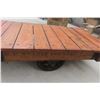Image 5 : Cleaned Antique Workhorse Cart, Used as Coffee Table, 14" x 48" x 27"