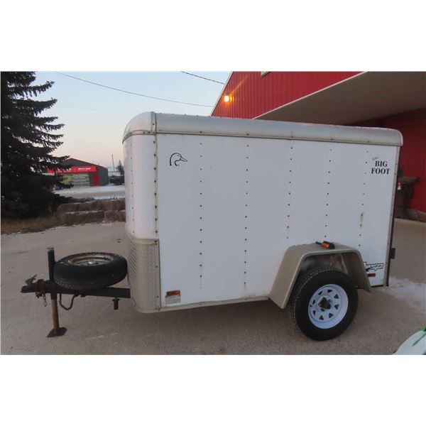 1996 Avenger Enclosed Utility Trailer - 5ft x 10ft - Has TOD