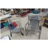 Image 1 : Folding Cart and Folding Lawn Chair