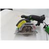 Image 2 : Two Kawasaki 21.6V Tools: Reciprocating Saw and Circular Saw, One Battery, No Charger