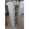Image 2 : Four-Tier Display Cabinet/Shelf, 58" x 15 1/2" x 14 1/2"