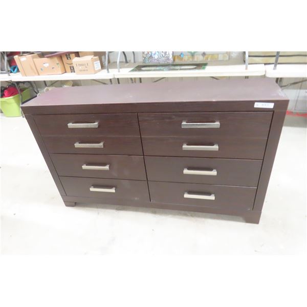 Six-Drawer Modern Dresser, 30" x 62" x 16"