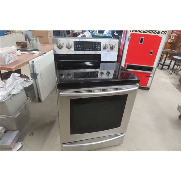 Samsung Stainless Steel Stove with Self-Clean and Convection Bake/Broil, Warming Drawer