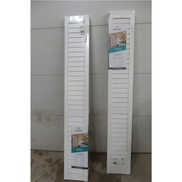 Two New Bi-Fold Doors, 24" x 79"