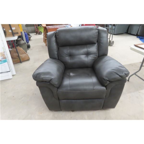 Living Room Leather or Leather-Style Reclining Chair