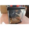 Image 3 : Reptile Aquarium with Heat Lamp and Accessories, 12" x 11" x 20"