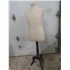 Image 1 : Seamstress Male Dress Form on Wooden Tripod Base