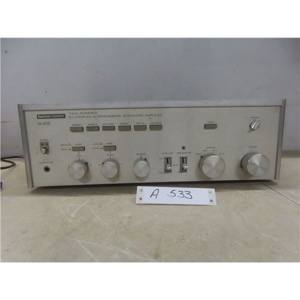 Harman/Kardon Twin-Powered Amplifier