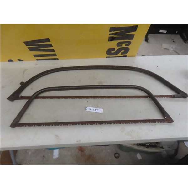 Two Bow Saws