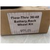 Image 6 : Flow-Thru Battery Rack Wheel Kit