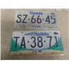 Image 4 : Six Manitoba Semi License Plates