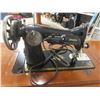 Image 12 : Singer Treadle Sewing Machine in Cabinet with Notions