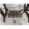 Image 4 : Singer Treadle Sewing Machine in Cabinet with Notions