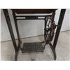 Image 5 : Singer Treadle Sewing Machine in Cabinet with Notions