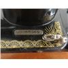 Image 9 : Singer Treadle Sewing Machine in Cabinet with Notions