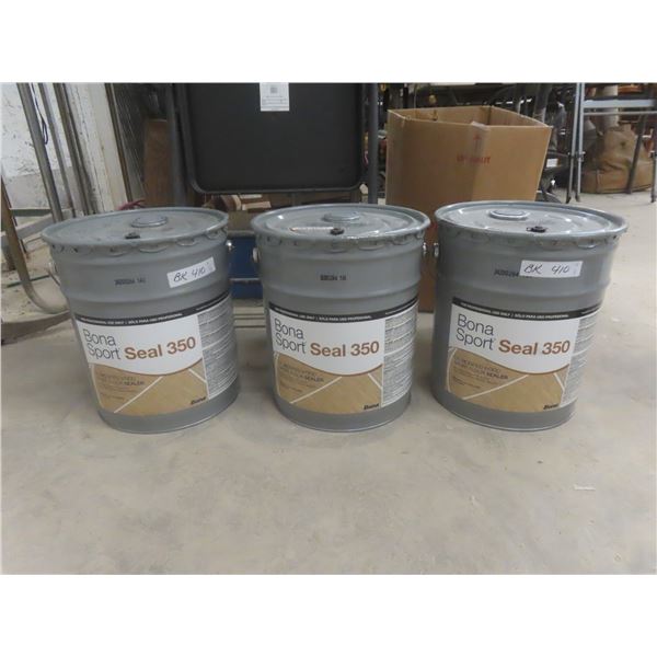 3 Bona SportSeal 350 Sportfloor Sealer, 5-Gallon Pail, Factory Sealed