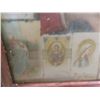 Image 12 : Religious Picture (23" x 19") and Four Large Picture Frames (Largest 23" x 38")