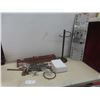 Image 1 : Home Décor & Bathroom Accessories Bundle Including Floating Shelf, Tissue Stand, Towel Ring & Bar,