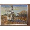 Image 4 : Rustic Barn Board Framed Painting, 37" x 48", Frame Needs Re-Securing