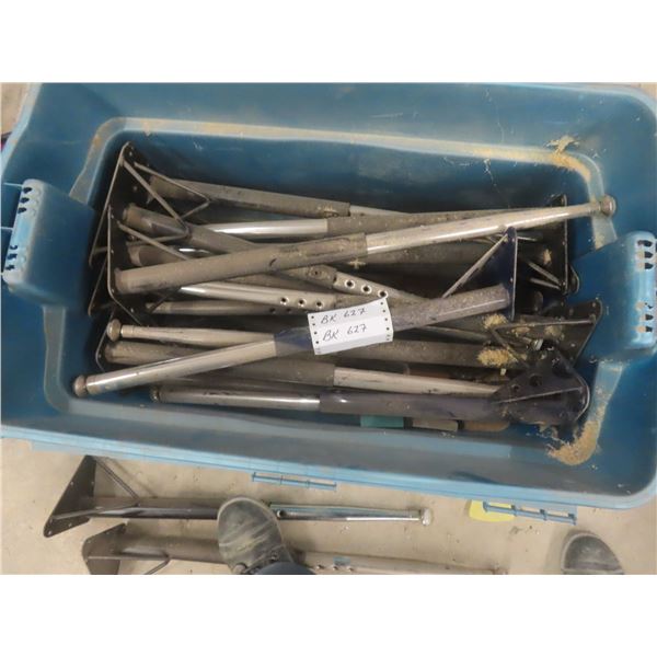 Tote Full of Table Legs / Stabilizer Legs