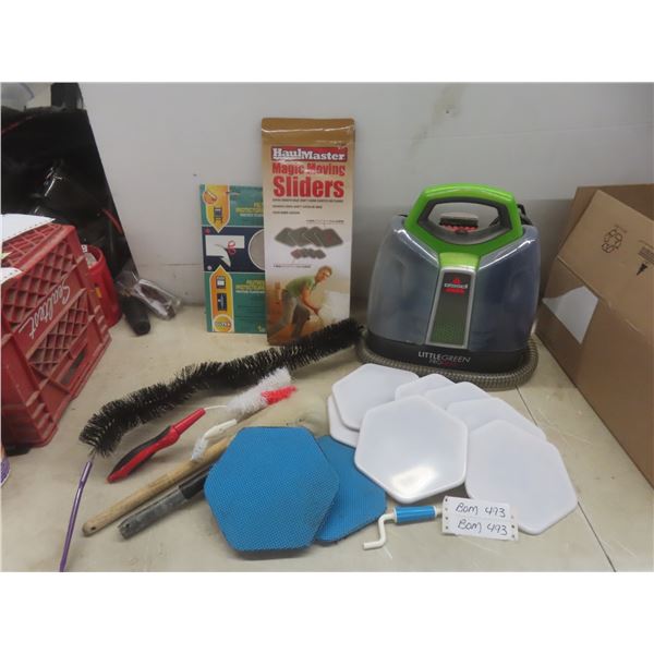 Bissell ProHeat with Magic Moving Sliders, Cleaning Brushes, and More