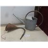 Image 1 : Galvanized Watering Can and Funnel