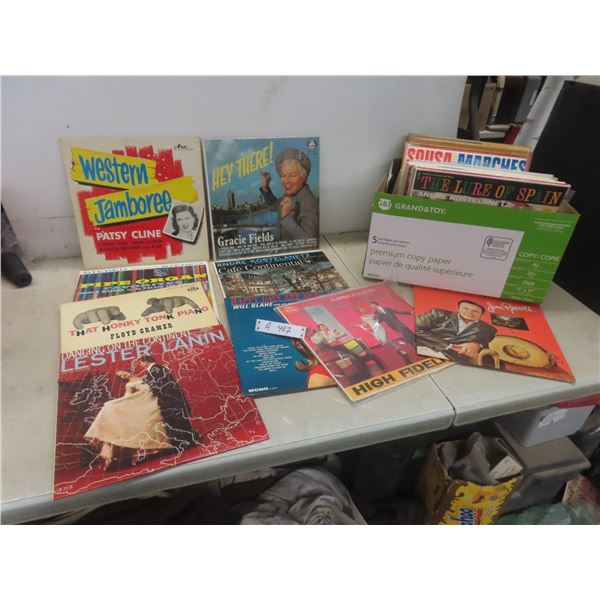 Box of Albums: Country, Easy Listening