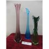 Image 1 : Three Art-Style Vases (Tallest 18")