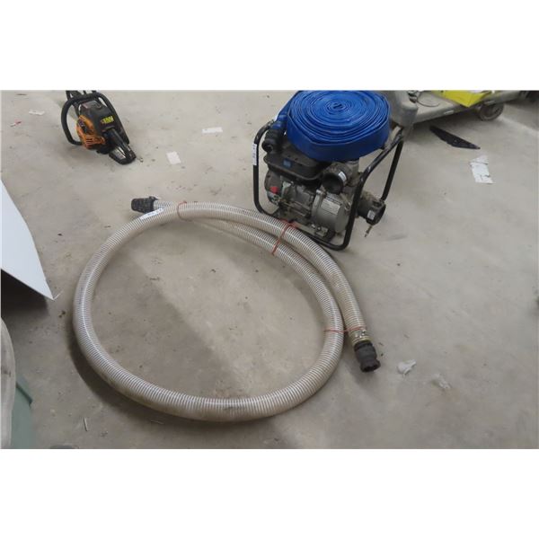 PowerFist 2" Water Pump with Hose 6 1/2HP