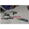 Image 8 : Radley 20V Yard Tool Set: Hedge Trimmer, Pole Hedger, Pole Chainsaw, Weed Eater, Three Batteries