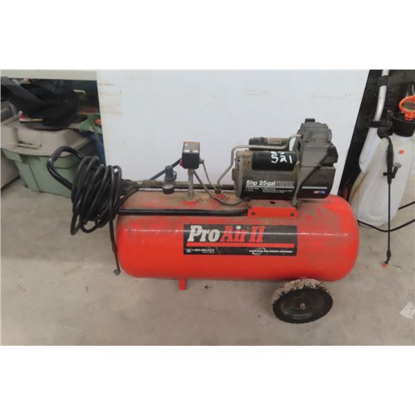 Pro Air II Portable 25-Gallon Shop Air Compressor