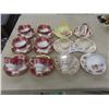 Image 1 : Twelve Cups with Saucers (Royal Albert, Melba, Paragon) and Six Dinner Plates