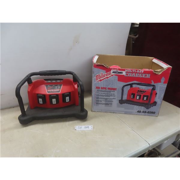 Milwaukee Multi-Bay Charger (12V–18V)