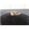 Image 2 : 10k Gold Ring with Opal, 2 Grams, Approximate Size 5