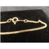 Image 5 : 14k Gold Necklace with Diamond Pendant, 6.5 Grams, 18" Length