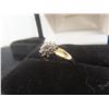 Image 2 : 10k Gold and Diamond Ring, 2.1 Grams, with COA