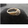 Image 3 : 10k Gold and Diamond Ring, 2.1 Grams, with COA