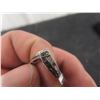 Image 6 : 10k White Gold and Diamond Ring, 2.2 Grams, with COA, Missing Three Stones