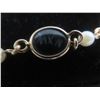 Image 4 : 12k Gold-Filled Bracelet with Pearls, 9.28 Grams, 7" Length