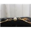Image 5 : 12k Gold-Filled Bracelet with Pearls, 9.28 Grams, 7" Length