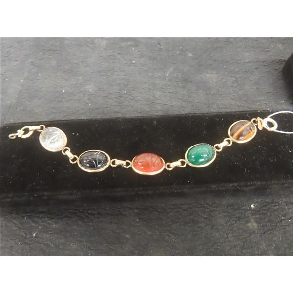 12k Gold-Filled Bracelet, 16.5 Grams, 7" Length