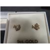 Image 4 : Five Pairs of 9k Gold Children’s Earrings