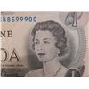 Image 4 : Ninety-One 1973 Canadian $1 Bills with Sequential Serial Numbers
