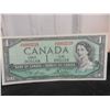 Image 2 : Five 1954 Canadian $1 Bills and One 1967 Canadian $1 Bill